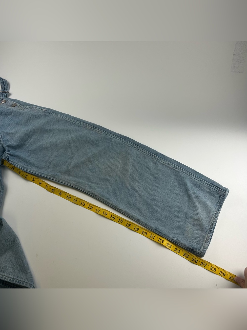 Gap Denim Girls XXL 14-16 Overalls Blue Y2K Retro Normcore Grunge Railroad - Picture 6 of 6